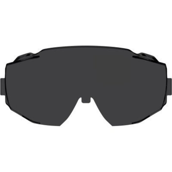 Ergodyne MODI-RL Replacement Lens For OTG Safety Goggles, Anti-Scratch & Anti-Fog, Smoke 60305